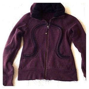 Lululemon purple sweatshirt